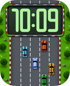 Pixel Highway Apple Watch face - Video Games