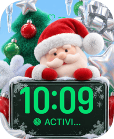 Plush Santa Apple Watch face - Special Collections