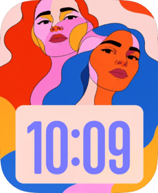 Pop Sisters Apple Watch face - Art