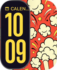 Popcorn Apple Watch face - TV