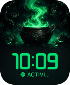 Pumpkin Cauldron Apple Watch face - Special Collections