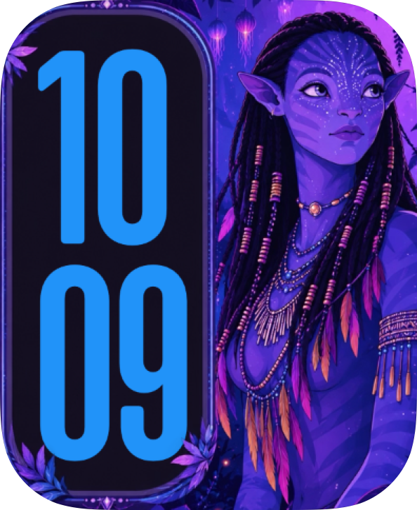 Purple Forest Child Apple Watch face - Special Collections