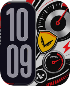 Racing Bolt Apple Watch face - Cars