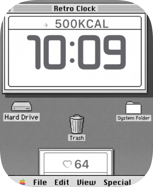 Retro MAC Face Apple Watch face - Cities