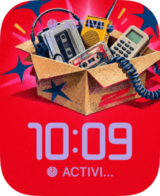 Retro Haul watch face preview image for Apple Watch