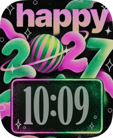 Ringed Zero Apple Watch face - Art