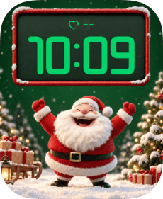 Santa Cheer Apple Watch face - Special Collections
