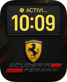 Scuderia Ferrari Apple Watch face - Cars, Sports