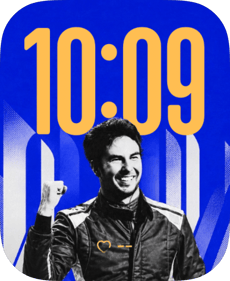 Sergio Perez Apple Watch face - Cars, Sports