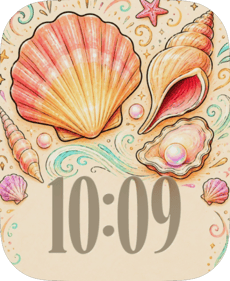 Shell Study Apple Watch face - Nature