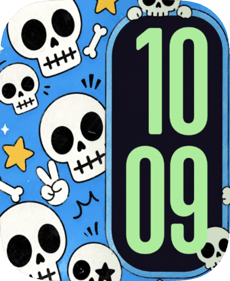 Skull Party Apple Watch face - Art