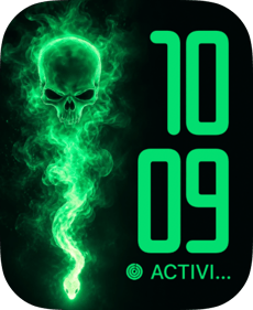 Smoke Serpent Apple Watch face - Special Collections