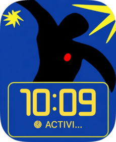 Starbound watch face preview image for Apple Watch