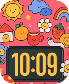 Sticker Meadow Apple Watch face - Art