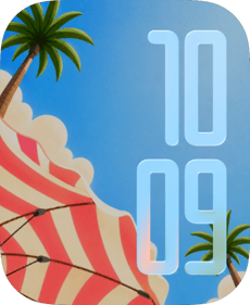 Striped Shade Apple Watch face - Cities