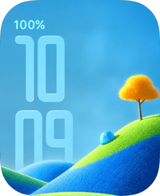 Sunny Hills Apple Watch face - Special Collections