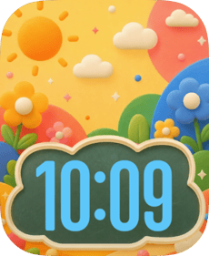 Sunshine Garden Apple Watch face - Nature, Nature