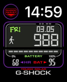 🟣 Super Purple Apple Watch face - Watches