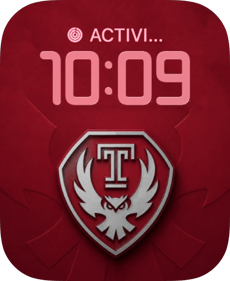 Temple Owls Apple Watch face - Sports