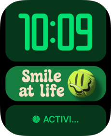 Tennis Grin Apple Watch face - Sports