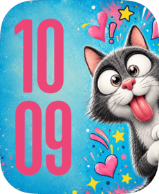 Tongue Out Apple Watch face - Animals