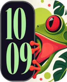 Tree Frog Apple Watch face - Nature