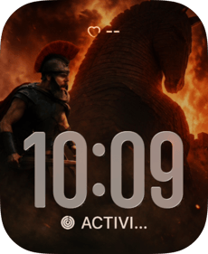 Trojan Horse Apple Watch face - TV