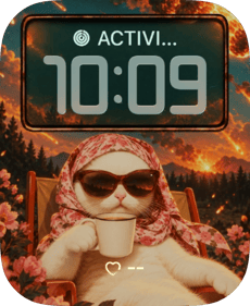 Unbothered Apple Watch face - Animals