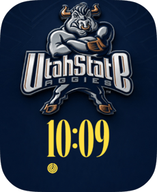 Utah State Apple Watch face - Sports