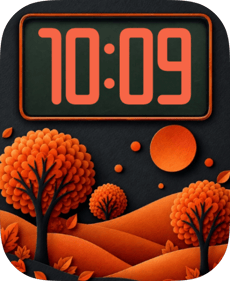 Velvet Orchard Apple Watch face - Nature