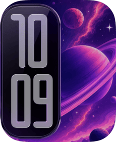 Violet Gloss Apple Watch face - Special Collections
