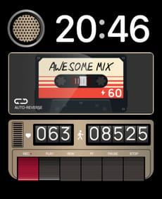 🎶 Vol 2 Apple Watch face - TV