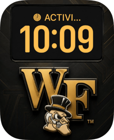 Wake Forest Apple Watch face - Sports
