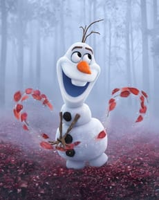 ❄️ Olaf Autumn Apple Watch face - TV