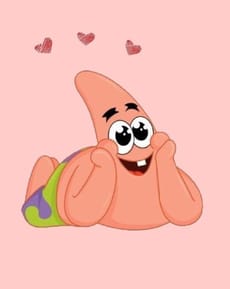 💖 Cute Patrick Apple Watch face - TV