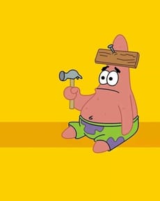 🔨 Funny Patrick Star Apple Watch face - TV