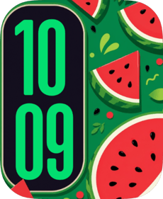 Watermelon Apple Watch face - Nature