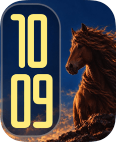 Wild Mane watch face preview image for Apple Watch