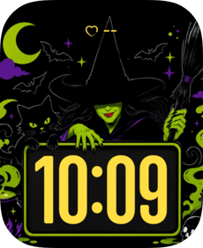 Witch & Cat Apple Watch face - Special Collections