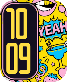 Yeah Pop Apple Watch face - Art