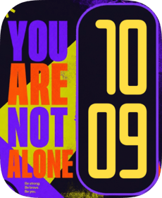 You Are Not Alone Apple Watch face - Art, Art