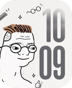 Zoomer Apple Watch face - TV