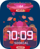 Amor Bloom Apple Watch face - Nature