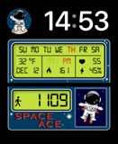 Astronaut Apple Watch face