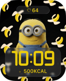 Banana Minion Apple Watch face