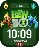 Ben 10 Element Force Apple Watch face