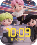 BTS Chibi Trio Apple Watch face - Special Collections