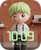 BTS RM Mint Apple Watch face - Special Collections
