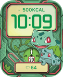 Bulba Pulse Apple Watch face - Anime, TV