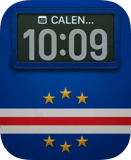 Cabo Verde Flag Apple Watch face - Sports